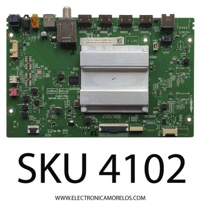 MAIN PARA TV TCL / NUMERO DE PARTE 08-RT73009-MA200AA / 40-RT73H2-MAC2HG / 11602-500172 / 08-RT73009-MA300AA / V8-RT73K01-LF1V1171 / PANEL LVU550NDJL CD9W00 V1 / DISPLAY ST5461D12-5 VER.2.2 / MODELO 55S535	
